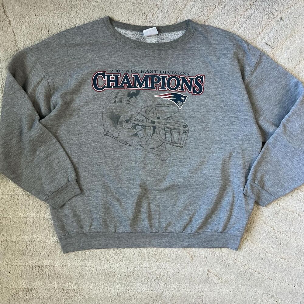 Nfl Men's Grey Sweatshirt